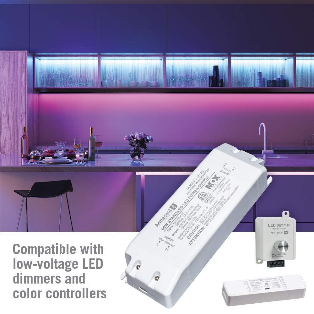810600 12 Volt LED Power Supply, White
