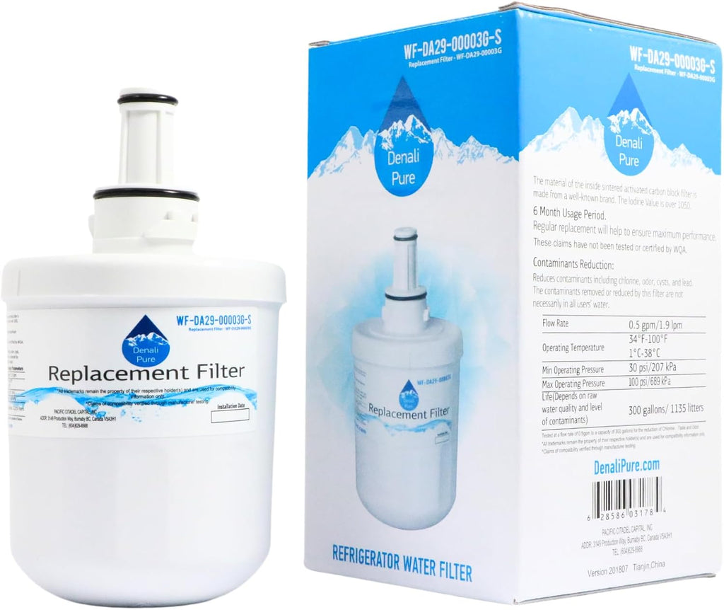 Replacement for Samsung RF266AEWP Refrigerator Water Filter