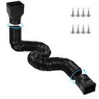 11.5ft Long Gutter Downspout Extensions Flexible, Drain Downspout Extender, Down Spout Drain Extender, Gutter