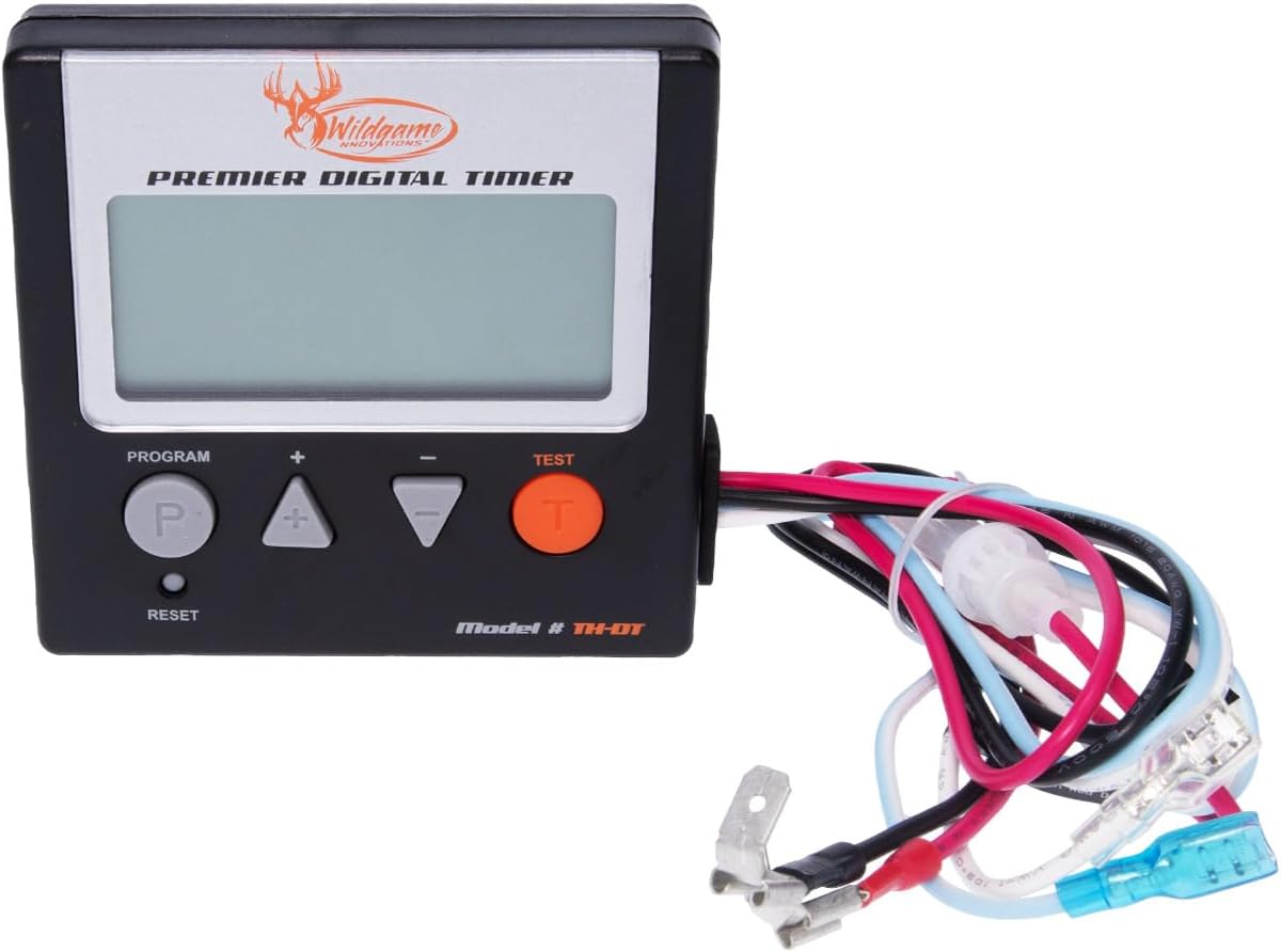 Trophy Hunter 12V Digital Feeder Kit | Weather-Resistant Durable Easy-to-Use Digital Power Control Unit for Hunting