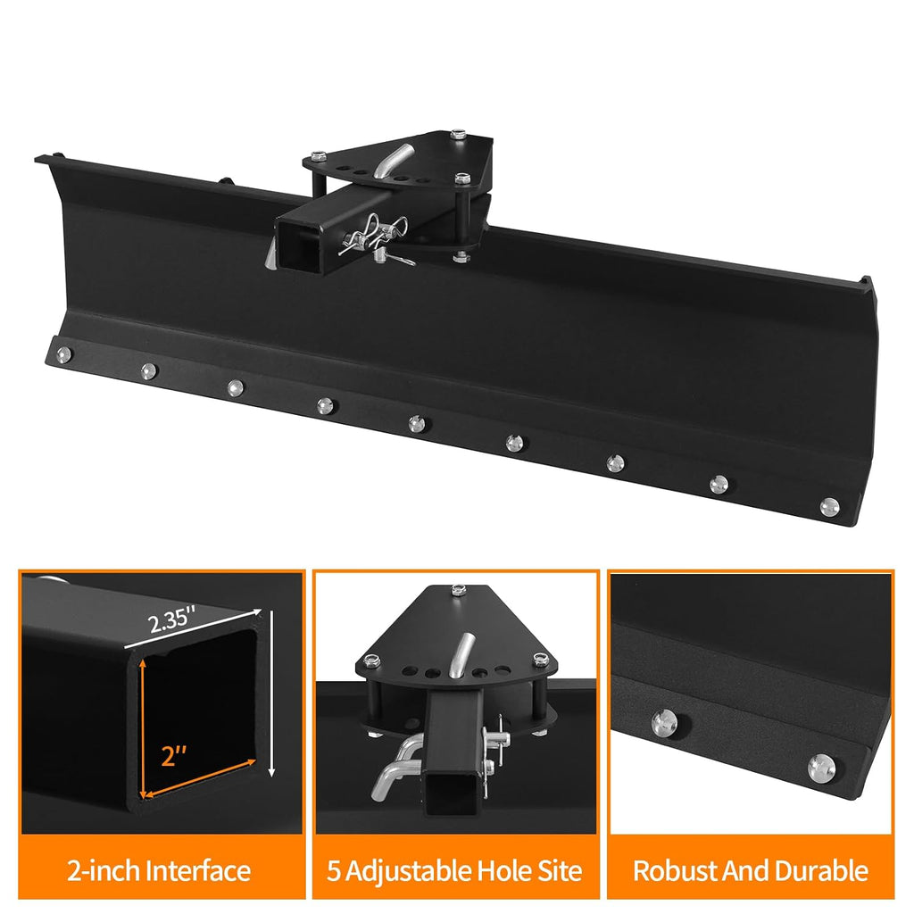 Blade Implements Scraper Box Blade and Box Ends for Tractor, ATV, UTV. Perfect 42" Grading Blade for Gravel