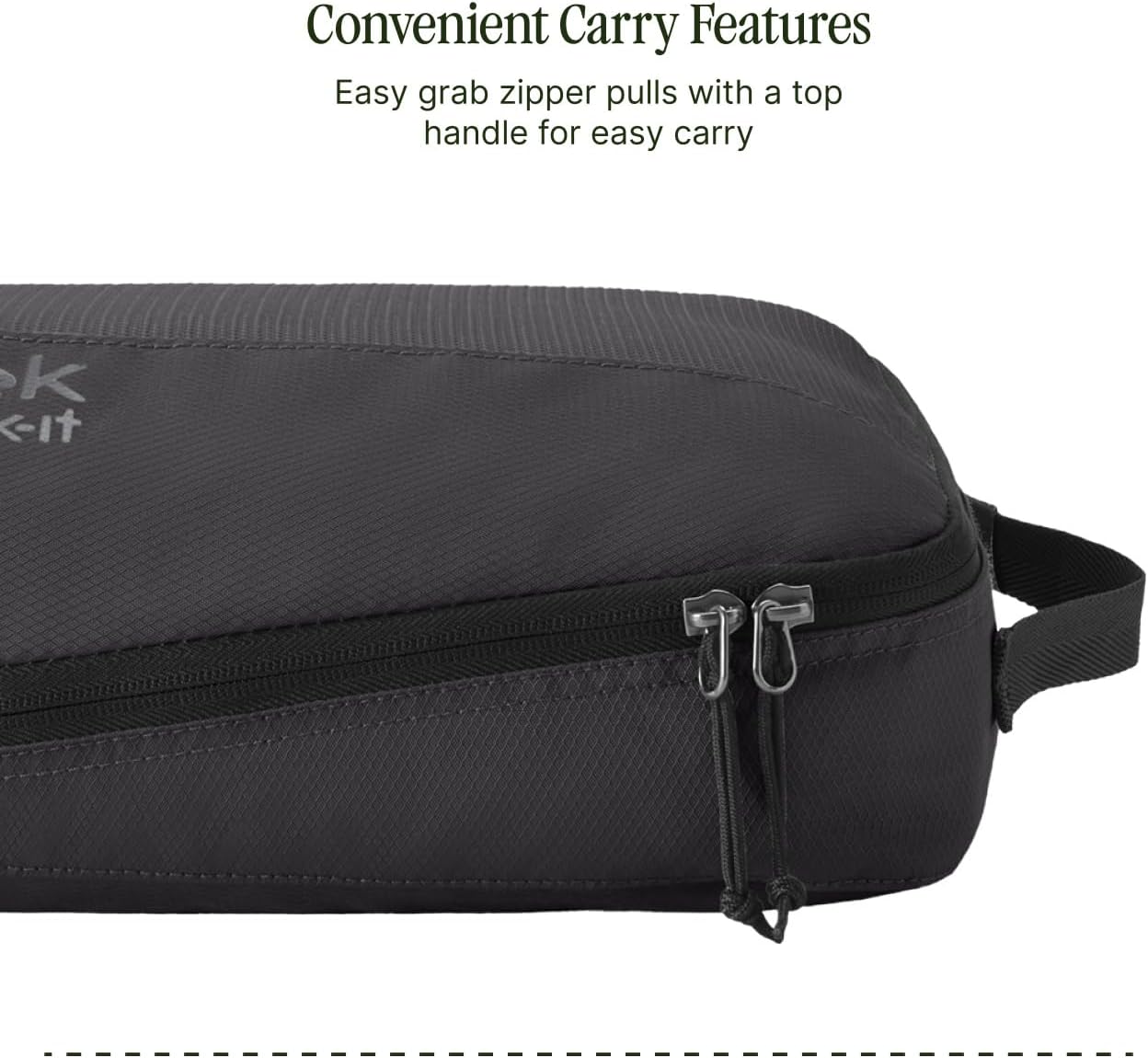 Pack-It Reveal Cube Set - Packing Cubes for Compartmentalizing Luggage - Durable - Ultra-Lightweight