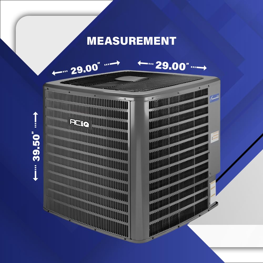 ACiQ 3 Ton AC 14.3 SEER2 Central Air Conditioner Condenser, R32 AC Unit