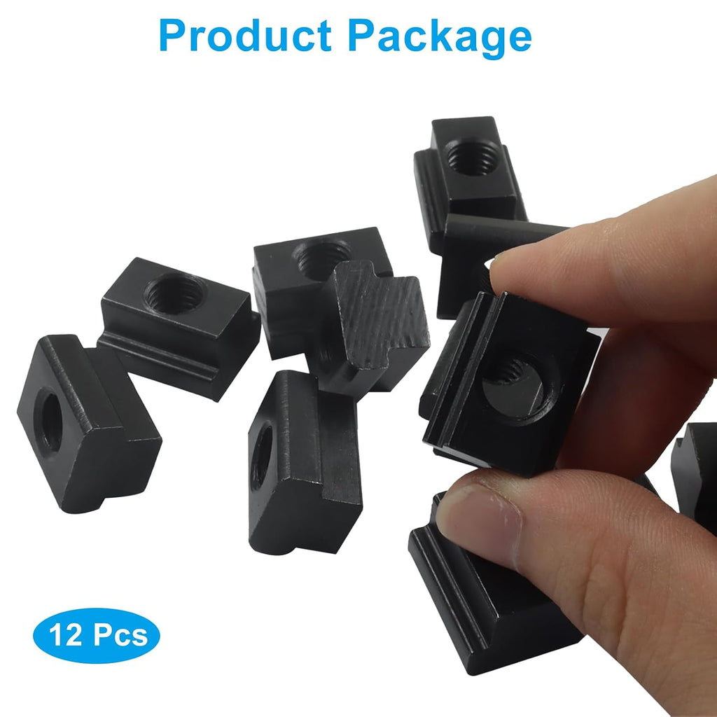 Bivethoi M10 T-Slot Nut, 12 Pack