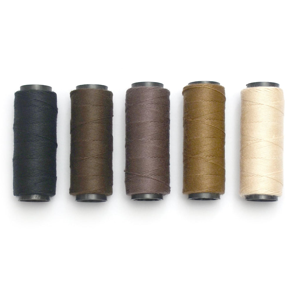5 Rolls Weaving Thread, Polyester Sewing Threads for Hand Sewing
