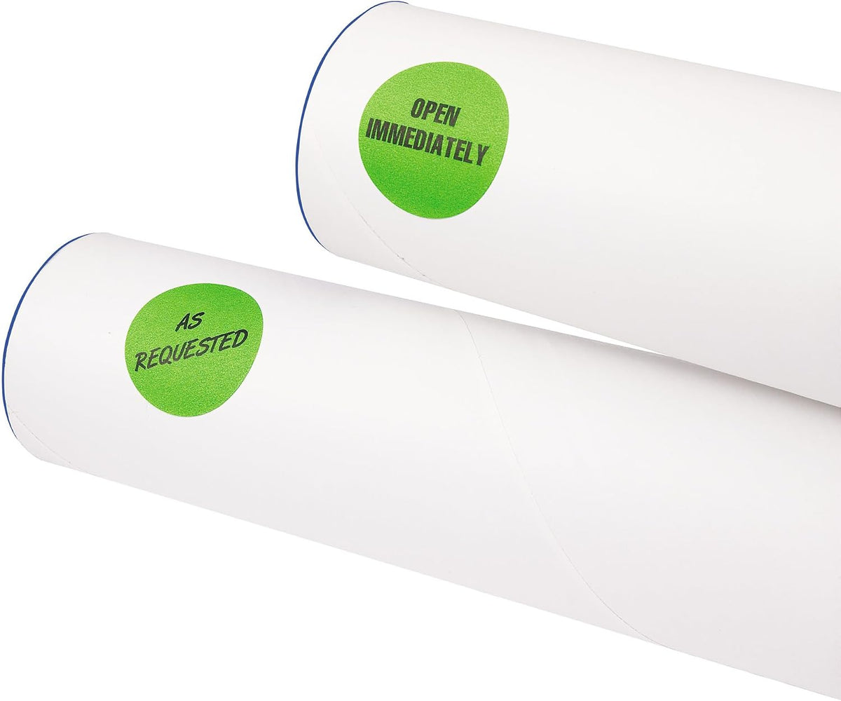5498 Removable Print or Write Color Coding Labels for Laser Printers, 1-1/4 Round - Neon Green (Pack of 400)