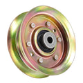 Antanekr 173437 532173437 Flat Idler Pulley for Craftsman Lawn Mower Tractor, Mower Pulley Fits Husqvarna Poulan 42” 44” Deck Replace 131494 532131494 173438 165888 LT16542 LT18452 LTH1342 LTH1542