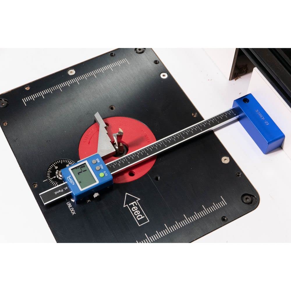 iGaging Digital 8" Height Gauge EZ-Check for Woodwork Router and Table Saw Adjustment