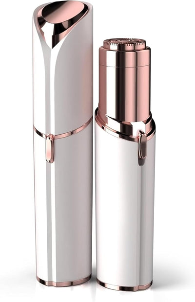 Facial Hair Remover for Women - as Seen on TV Painless Face Shaver - Electric Hair Removal Device for Face Lips Peach