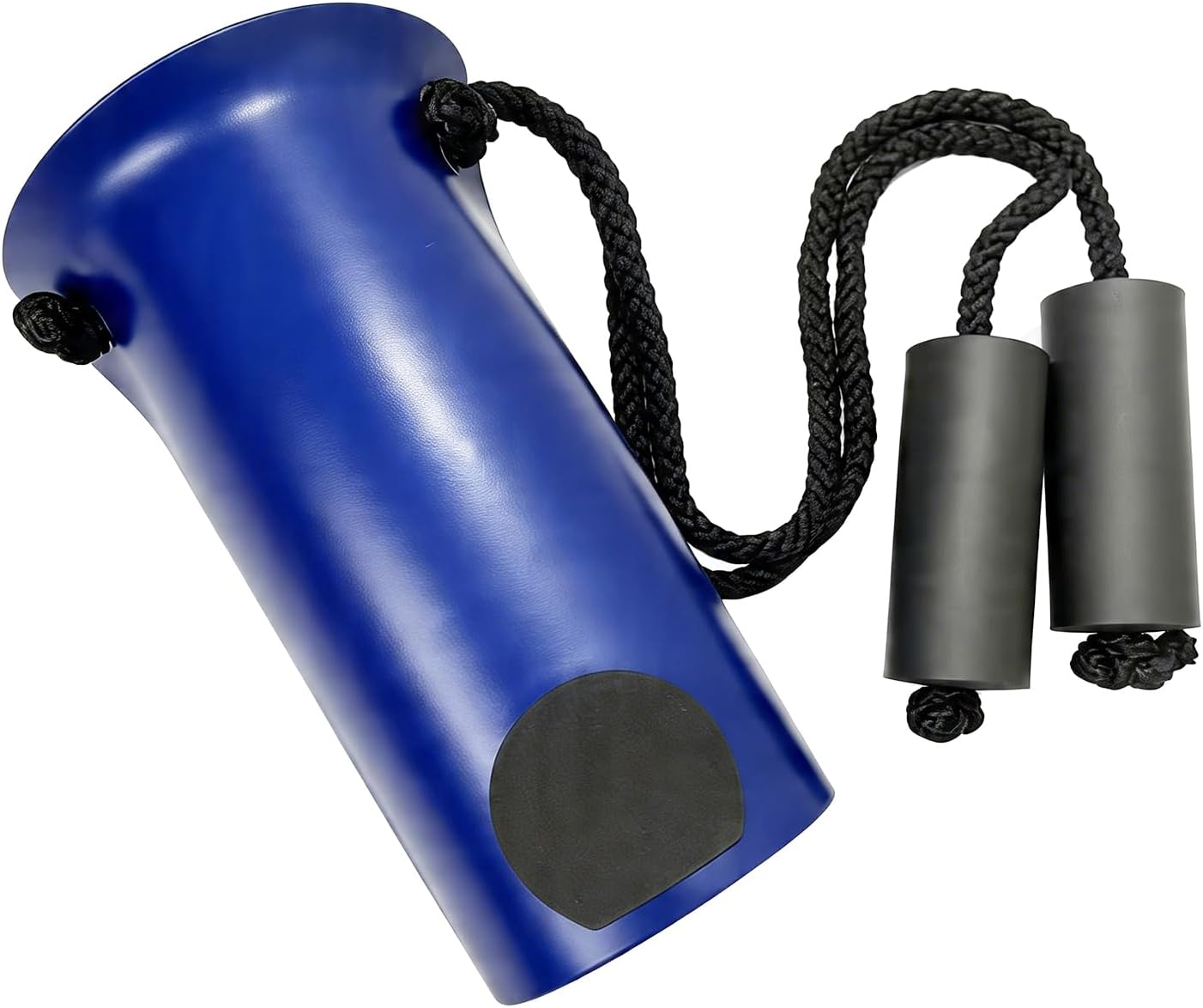 Blue Jay Formed Sock Aid Device with Molded Plastic Shell, 30 Inch Adjustable Cord, Large Foam Handles, Puller Assist