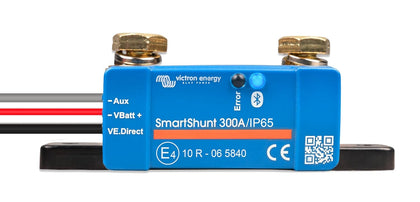 SmartShunt IP65 Battery Monitor (Bluetooth) - Victron Smart Shunt - 6.5V-70V, 300 amp
