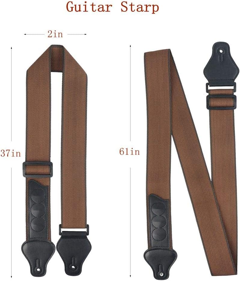 Guitar Stand Accesssories Kit Electric Acoustic A-Frame Guitar Stand 10-Feet Guitar Cord Guitar Capo Guitar Starp