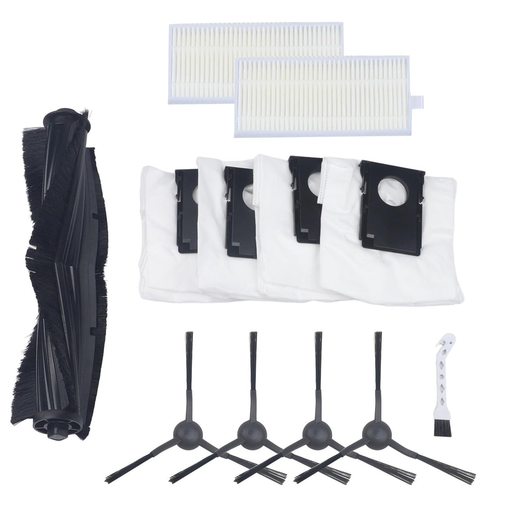 12-Pack Replacement Parts for Eureka J20 & Midea W20 Pro Roller Side