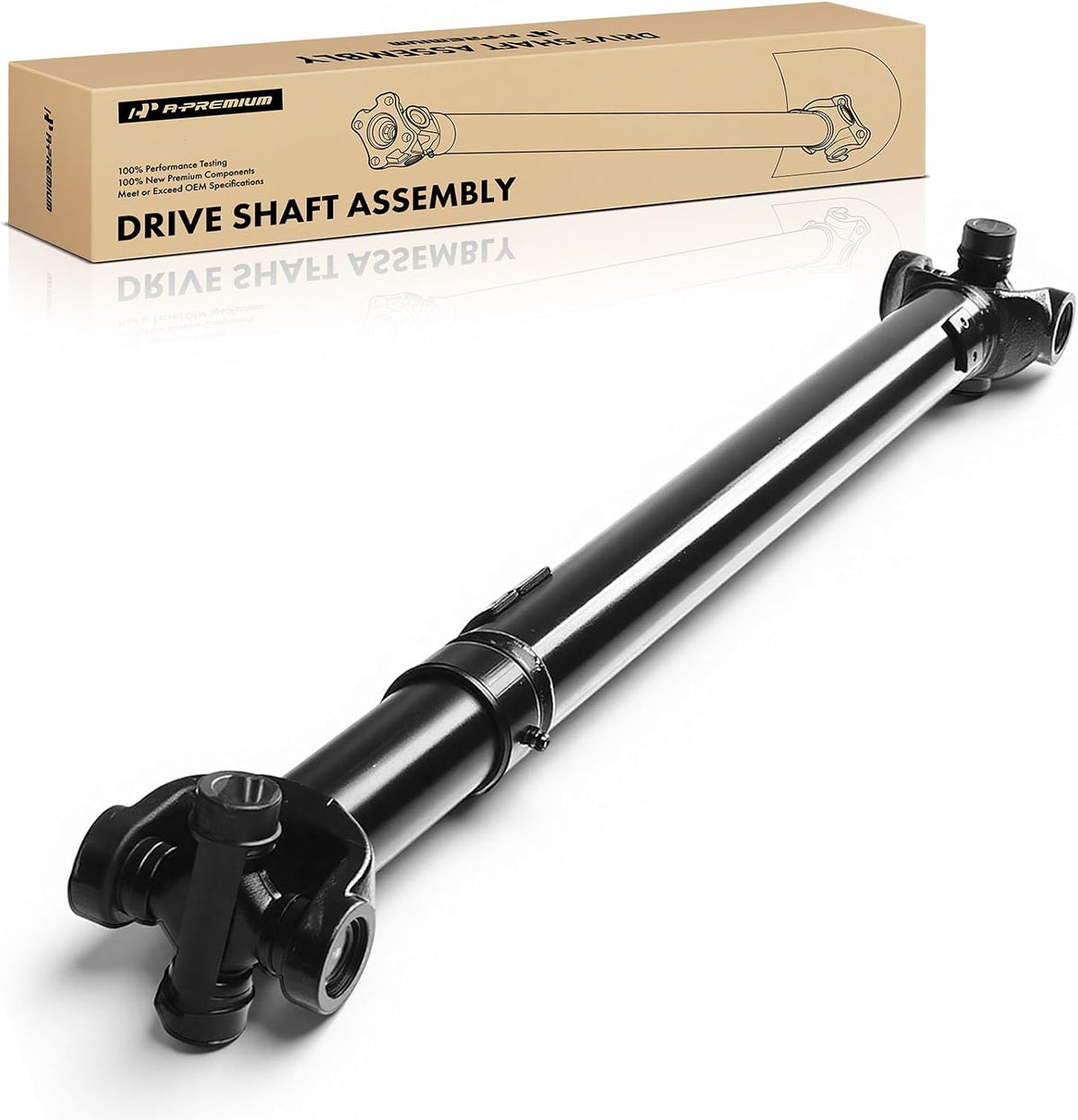 A-Premium Front Drive Shaft Assembly Compatible with Cadillac, Chevy, GMC