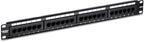TRENDnet 24-Port Cat6 Unshielded Patch Panel,TC-P24C6