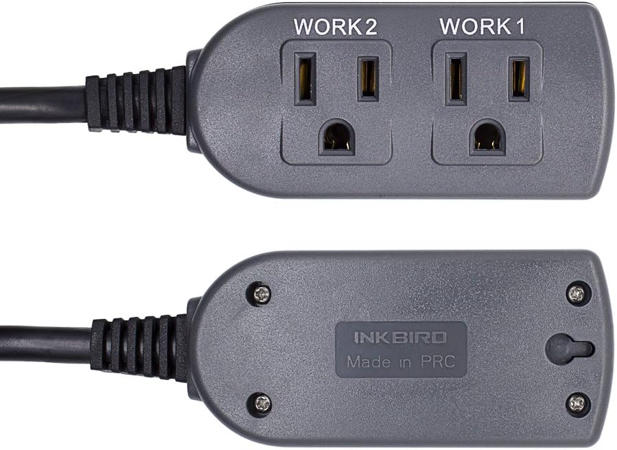 Humidity Controller IHC200 Humidistat for Mushroom Greenhouse | Pre Wired Outlet Dual Stage for Humidifier