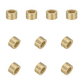 uxcell 50Pcs Sleeve Bearings, 3mm Bore x 5mm OD x 3mm Length, Self-Lubricating Sintered Bronze Bushings