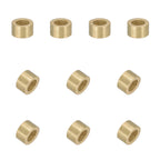 uxcell 50Pcs Sleeve Bearings, 3mm Bore x 5mm OD x 3mm Length, Self-Lubricating Sintered Bronze Bushings