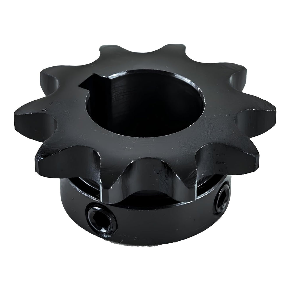 Jeremywell #50 Roller Chain Sprocket, 10 Tooth B-Hub, 1" Bore