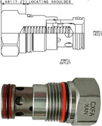 Check Valve CXFA-XAN CXFAXAN compatible with Sun Hydraulics