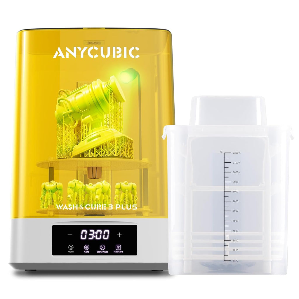 Wash and Cure 3 Plus Station and LCD 3D Printer Accessories Cleaning Tool Kits