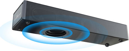 2.1 Sound Bar for TV, 16 Inch Soundbar with Built-in Subwoofer | 110W soundbar with built-in subwoofer, 4 EQ modes