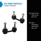 TRQ Rear Sway Bar Stabilizer Link Set
