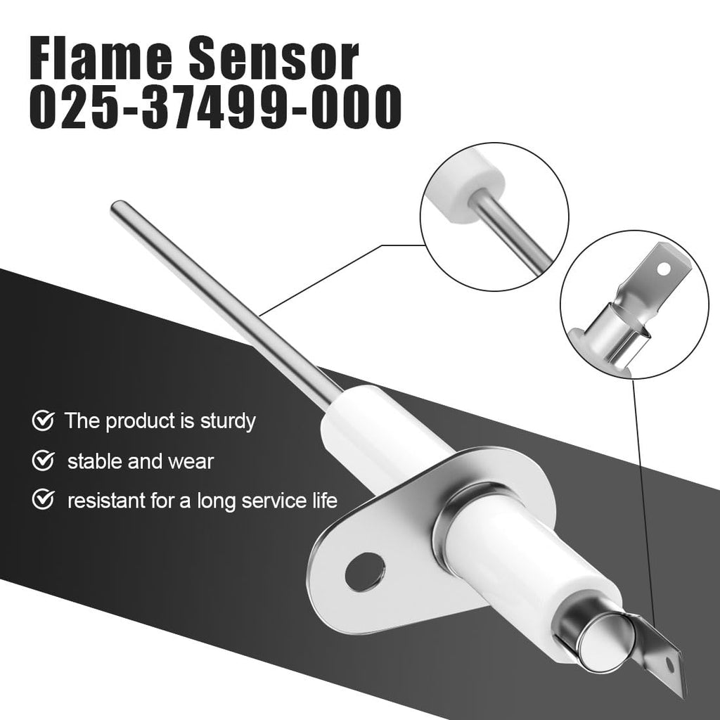 2 PCS Upgraded 025-37499-000 Furnace Flame Sensor Replacement Fits S1-02537499000 Compatible for York Luxaire Coleman Gas Furnaces