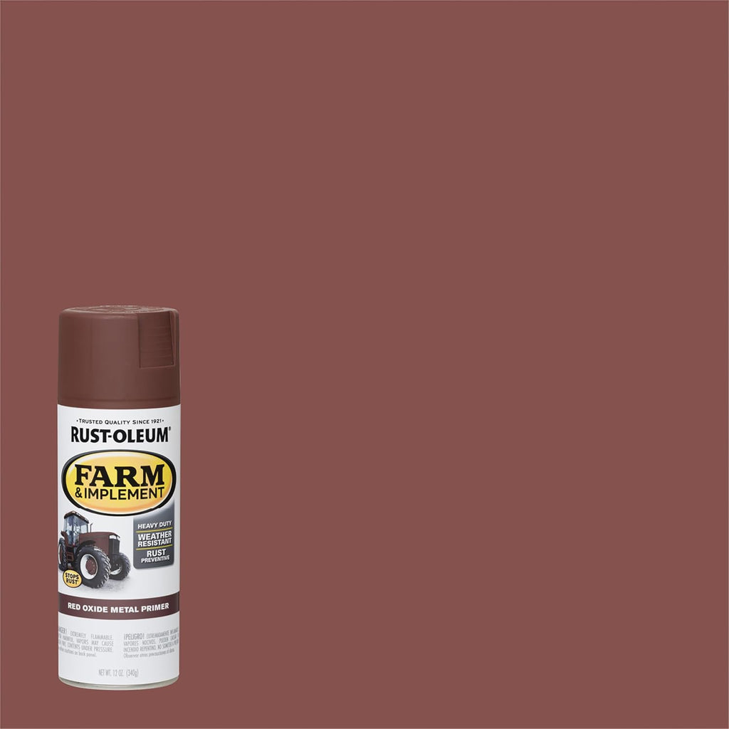 Farm & Implement Red Metal Oxide Primer Spray Paint