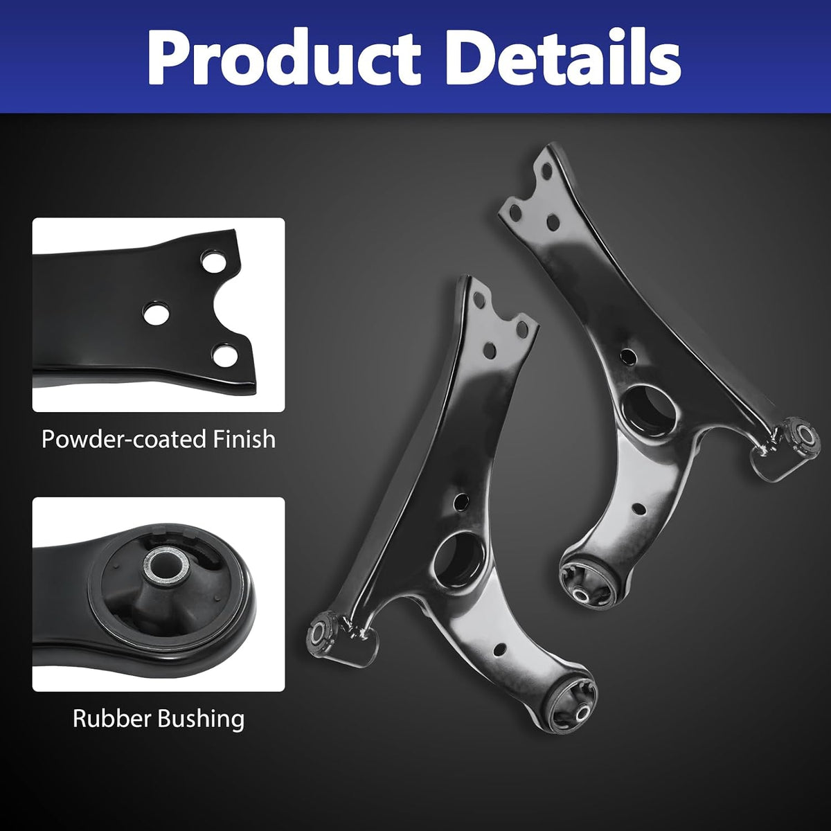 Control Arm, 12PCS Suspension Kit for 2009-2013 Toyota Corolla