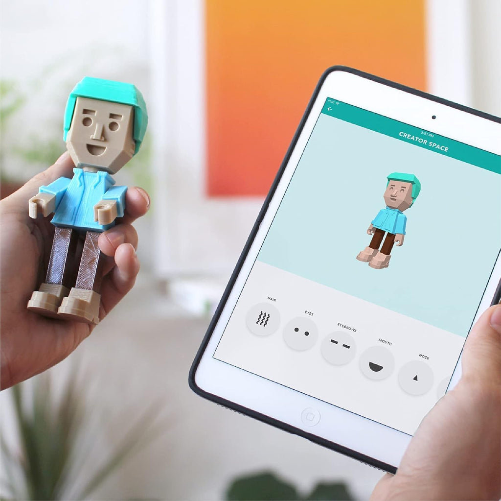 3D Printer for Beginners and Kids with Fast Printing, Easy Setup, Safe Design, Free App with Access to 10,000+