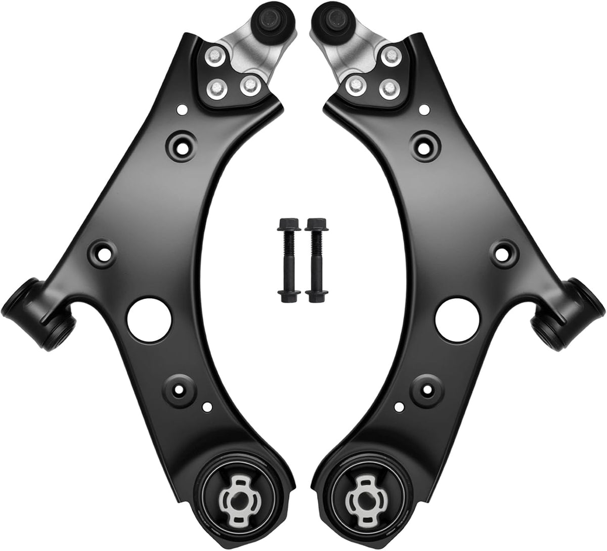AUQDD 2Pc Suspension Front Lower Control Arm and Ball Joint Assembly Fit For 2015-2023 Je-ep Renegade w/AWD, 18-26 Compass /16-23 Fi-at 500X w/AWD (Replace # K623777 K623776 68429726AB 68429725AB)