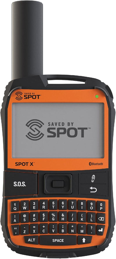 Spot X with Bluetooth 2-Way Satellite Messenger | SOS Protection, Handheld Portable 2-Way GPS Messenger for Hiking