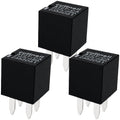 Cuttell 3-Pack 8T2T-CA Relay 12V 20A 4 Pin