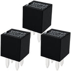 Cuttell 3-Pack 8T2T-CA Relay 12V 20A 4 Pin