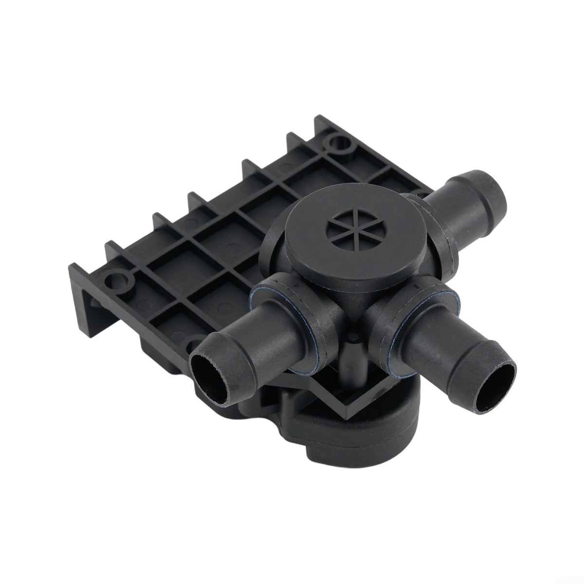Three-Way Coolant Control Valve ABS Replacement for Tesla Model S and Model X OEM 6007384-00-B Black Engine Compartment Installation