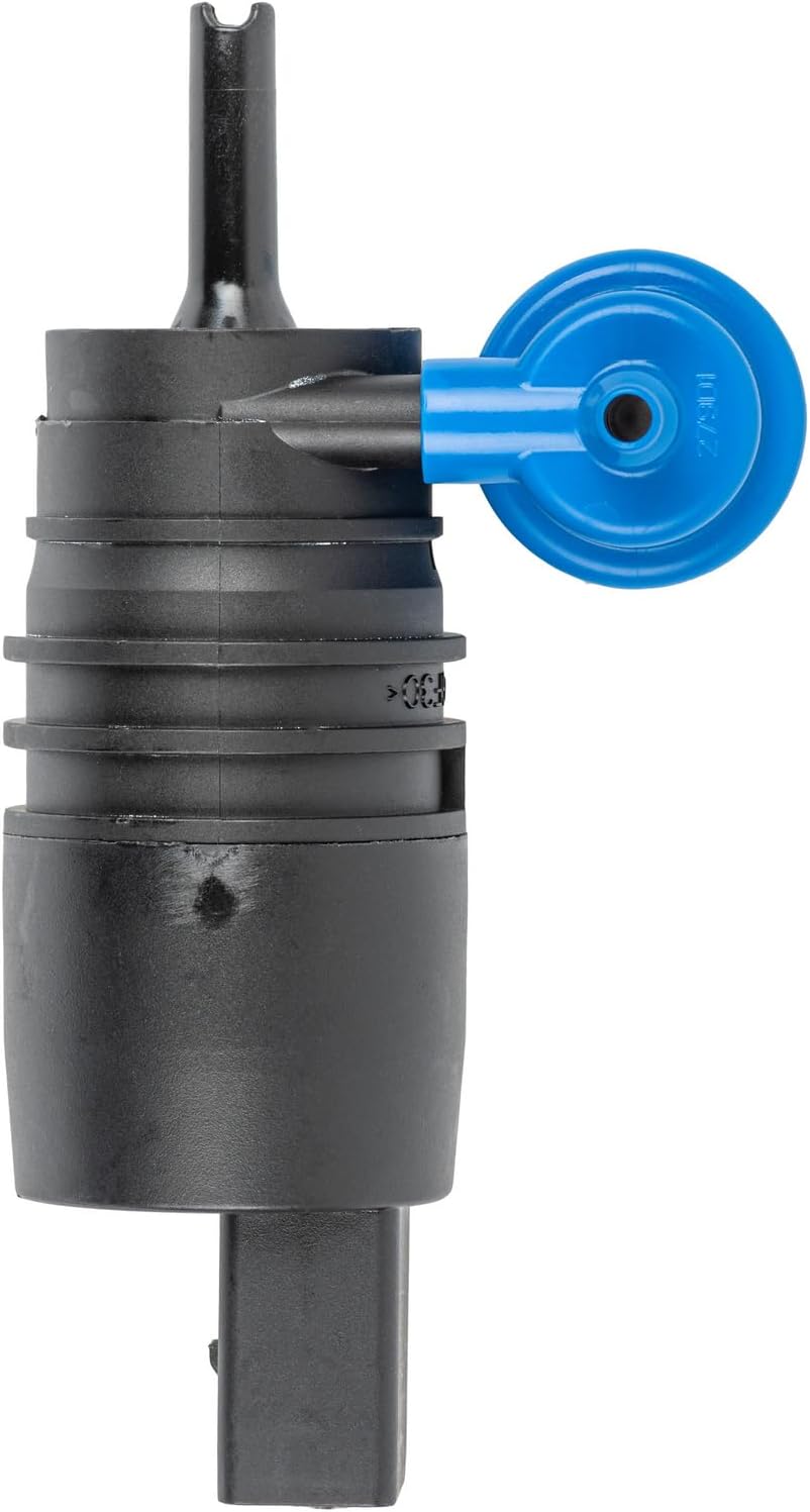Front/Rear Windshield Washer Fluid Pump Motor With Rubber Grommet