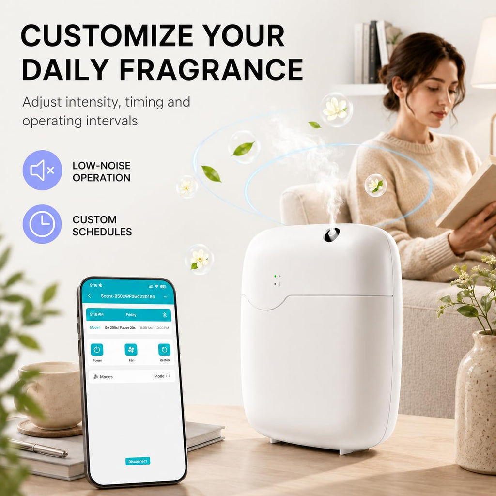 Waterless Essential Oil Diffuser for Home, Hotel, Large Room & Whole House