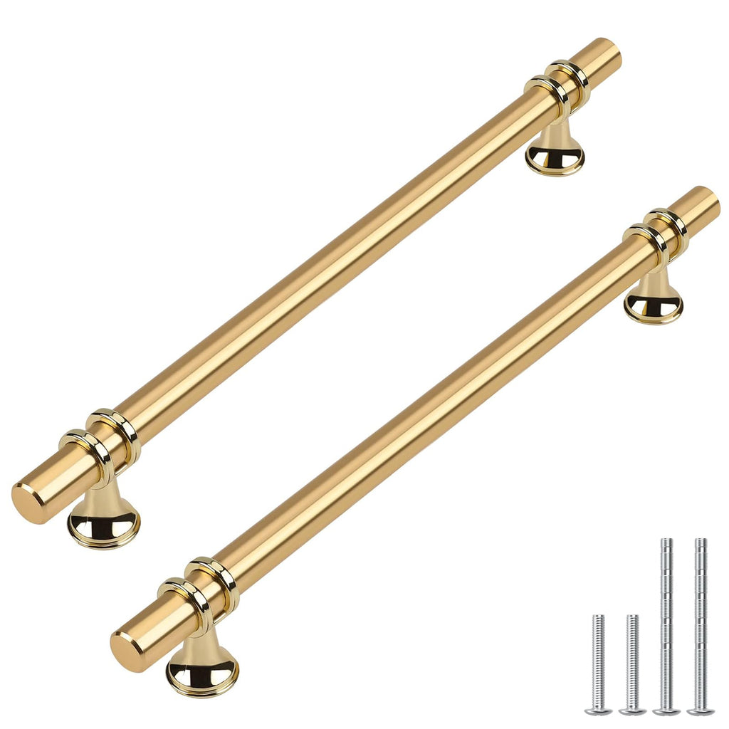 10 Pack 7-1/2 Inch Gold Cabinet Handles