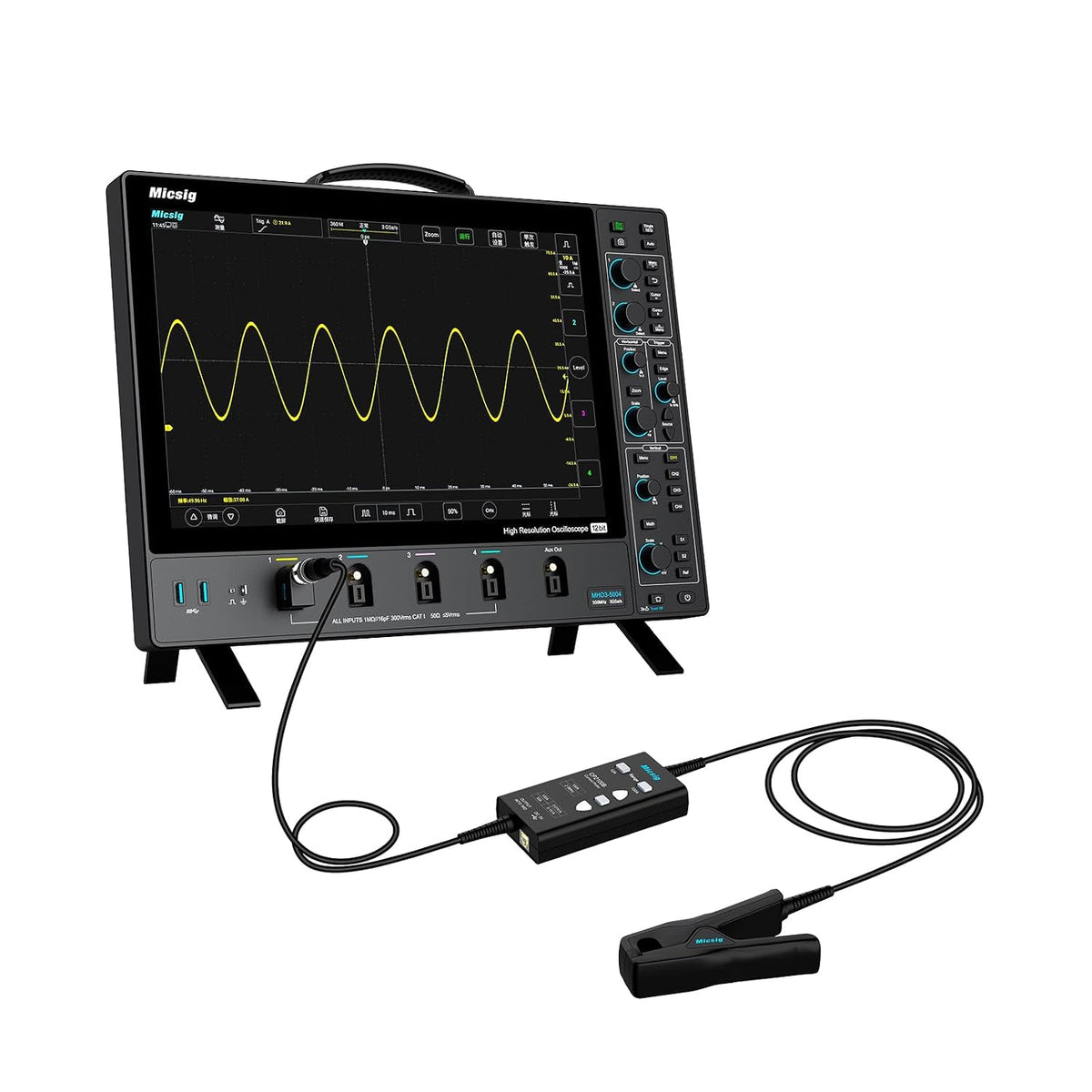 Micsig Oscilloscope Probe CP2100A AC/DC Current Probe 800KHz 10A/100A