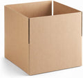 Corrugated Shipping Boxes, 14 x 14 x 4 inches, Brown, 25 Count, RSC Style