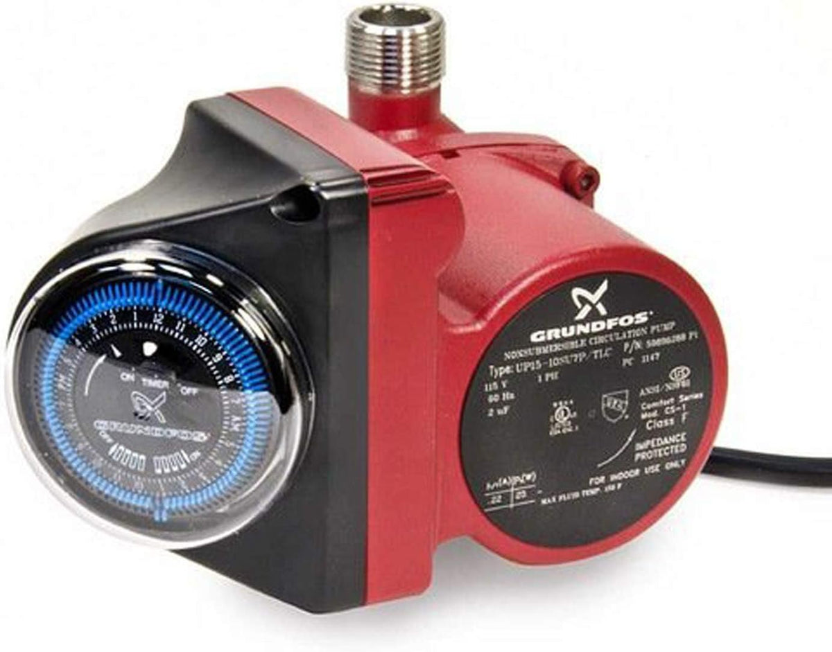 Grundfos 595916 1/25 Horsepower Comfort Series Recirculator Pump, Model: 595916, Outdoor & Hardware Store
