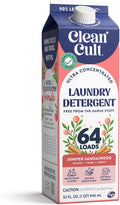 Ultra Concentrated Liquid Laundry Detergent Soap, 64 loads (32 oz), Long Lasting Scent, 90% Less Plastic, No Harsh