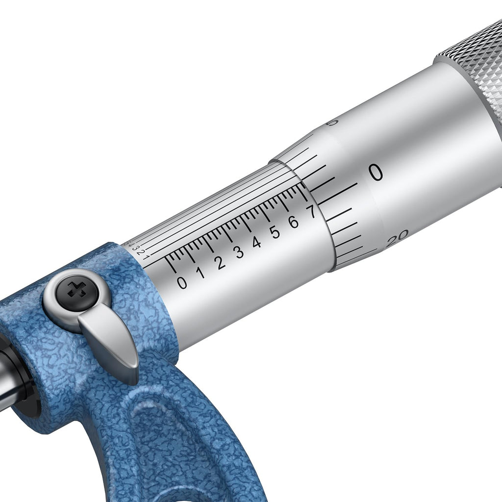 HDLNKAK Outside Micrometer 0-3", 0.0001" Graduation Micrometer Set