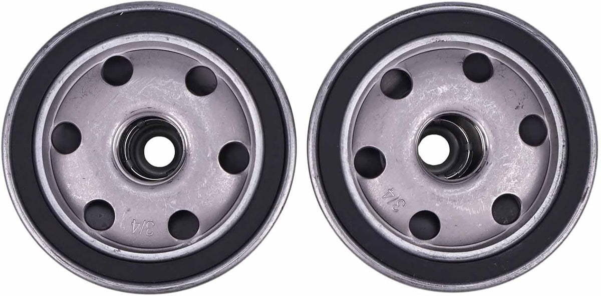 2PCS Oil Filter Compatible With Ariens 21548100 21550800 21551600 Bad Boy 063-2004-00 063-4025-00 EZ-Go Cart 492932 492932S