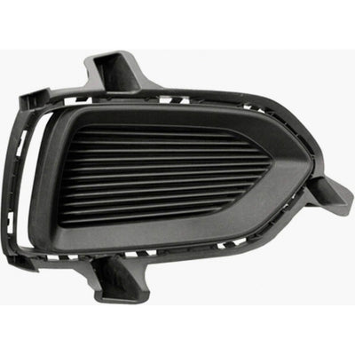 HEADLIGHTSDEPOT Passenger Side Fog Light Cover Compatible With Hyundai Accent - Textured Black - HY1039131