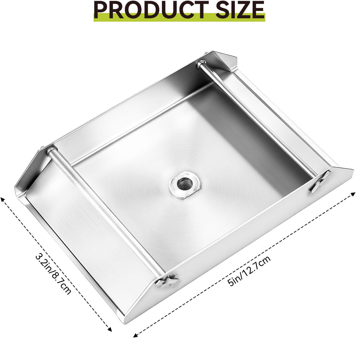 12-Volt Deer Feeder Spinner Plate, Deer Feeder Parts for 1/4" Motor Shaft