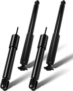 SCITOO Front Rear Shocks 4pcs for Hummer H3 Shock Absorbers