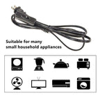 6PCS Synchronous Synchron Turntable Motor 50/60Hz AC100~127V CCW/CW 4W with 7mm Flexible Coupling Connector and 6ft Power Cord Switch Plug for Cup Turner,Cuptisserie,or Guide Motor (5-6RPM)