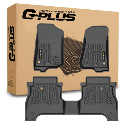 TPE Floor Mats Compatible with Jeep Gladiator 2020-2024